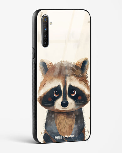 Blushing Raccoon [BREATHE] Glass Case Phone Cover (Oppo)