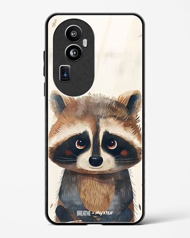 Blushing Raccoon [BREATHE] Glass Case Phone Cover (Oppo)