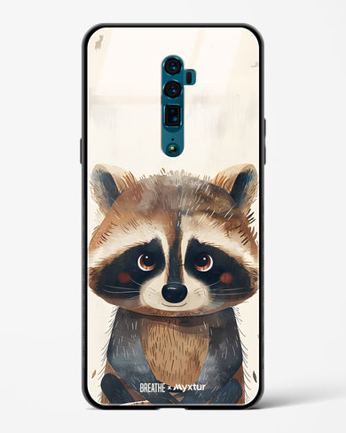 Blushing Raccoon [BREATHE] Glass Case Phone Cover (Oppo)