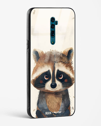 Blushing Raccoon [BREATHE] Glass Case Phone Cover (Oppo)