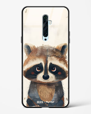 Blushing Raccoon [BREATHE] Glass Case Phone Cover (Oppo)