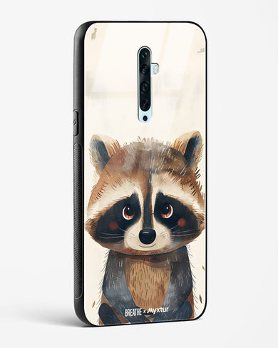 Blushing Raccoon [BREATHE] Glass Case Phone Cover (Oppo)