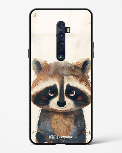 Blushing Raccoon [BREATHE] Glass Case Phone Cover (Oppo)