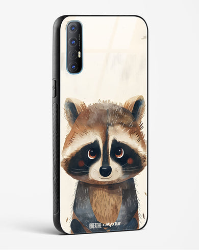 Blushing Raccoon [BREATHE] Glass Case Phone Cover (Oppo)