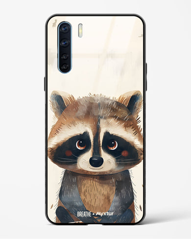 Blushing Raccoon [BREATHE] Glass Case Phone Cover (Oppo)