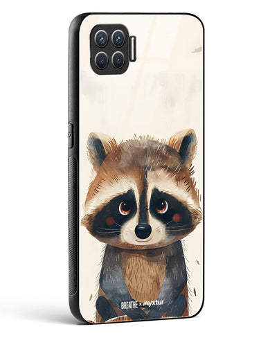 Blushing Raccoon [BREATHE] Glass Case Phone Cover (Oppo)