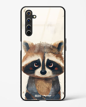 Blushing Raccoon [BREATHE] Glass Case Phone Cover (Realme)