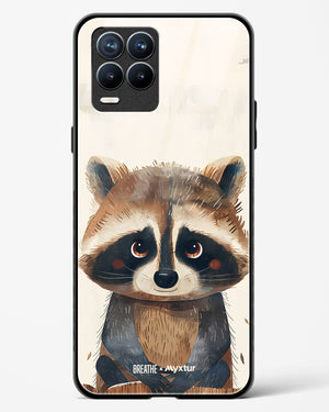 Blushing Raccoon [BREATHE] Glass Case Phone Cover (Realme)