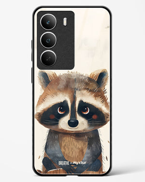 Blushing Raccoon [BREATHE] Glass Case Phone Cover (Realme)