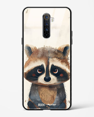 Blushing Raccoon [BREATHE] Glass Case Phone Cover (Realme)