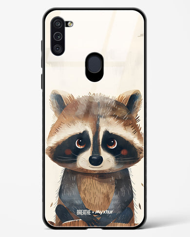 Blushing Raccoon [BREATHE] Glass Case Phone Cover (Samsung)