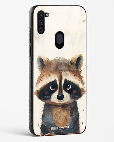 Blushing Raccoon [BREATHE] Glass Case Phone Cover (Samsung)