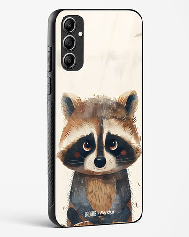 Blushing Raccoon [BREATHE] Glass Case Phone Cover (Samsung)