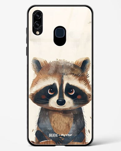 Blushing Raccoon [BREATHE] Glass Case Phone Cover (Samsung)