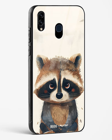 Blushing Raccoon [BREATHE] Glass Case Phone Cover (Samsung)