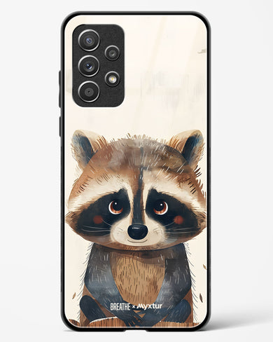 Blushing Raccoon [BREATHE] Glass Case Phone Cover (Samsung)