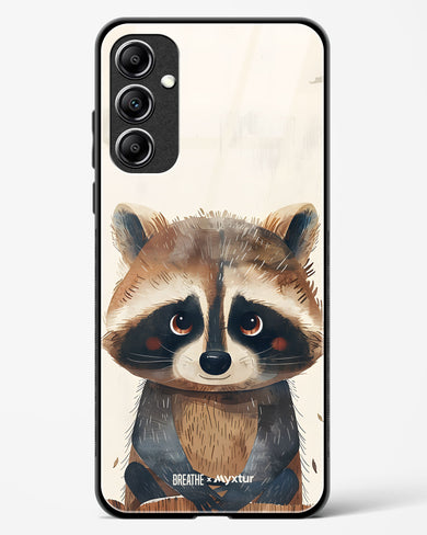 Blushing Raccoon [BREATHE] Glass Case Phone Cover (Samsung)