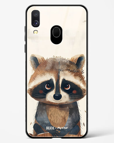 Blushing Raccoon [BREATHE] Glass Case Phone Cover (Samsung)