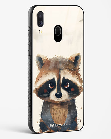 Blushing Raccoon [BREATHE] Glass Case Phone Cover (Samsung)