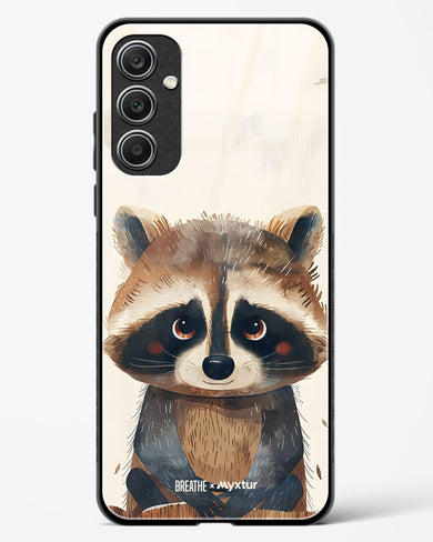 Blushing Raccoon [BREATHE] Glass Case Phone Cover (Samsung)