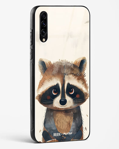 Blushing Raccoon [BREATHE] Glass Case Phone Cover (Samsung)