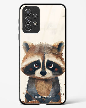Blushing Raccoon [BREATHE] Glass Case Phone Cover (Samsung)