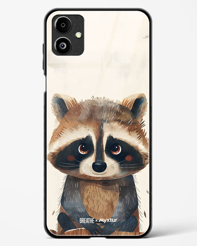 Blushing Raccoon [BREATHE] Glass Case Phone Cover (Samsung)