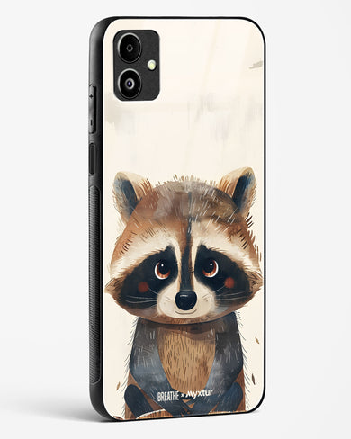 Blushing Raccoon [BREATHE] Glass Case Phone Cover (Samsung)