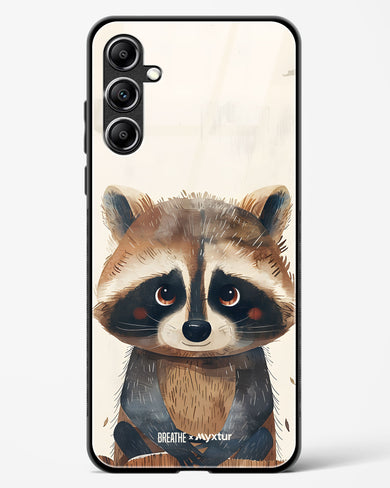 Blushing Raccoon [BREATHE] Glass Case Phone Cover (Samsung)