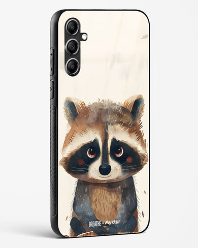 Blushing Raccoon [BREATHE] Glass Case Phone Cover (Samsung)