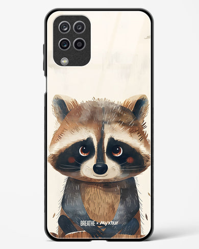 Blushing Raccoon [BREATHE] Glass Case Phone Cover (Samsung)