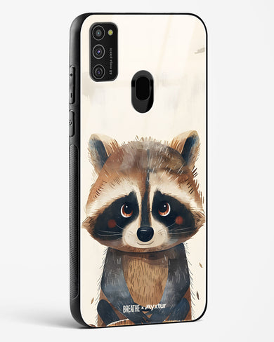 Blushing Raccoon [BREATHE] Glass Case Phone Cover (Samsung)