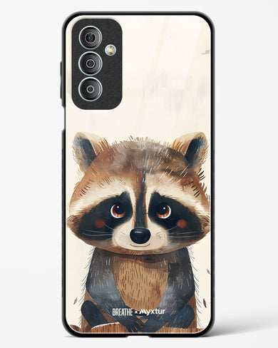 Blushing Raccoon [BREATHE] Glass Case Phone Cover (Samsung)