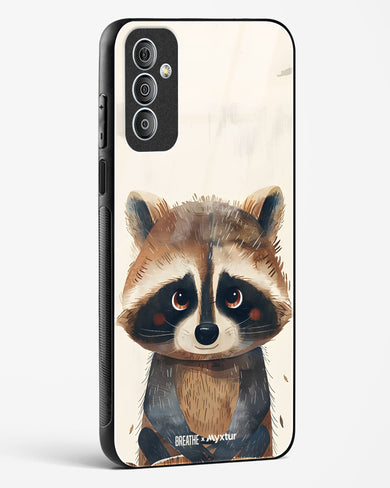 Blushing Raccoon [BREATHE] Glass Case Phone Cover (Samsung)