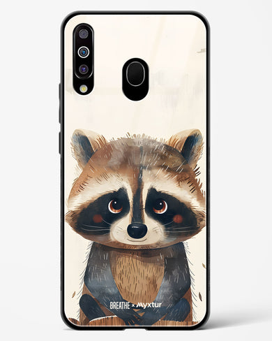 Blushing Raccoon [BREATHE] Glass Case Phone Cover (Samsung)