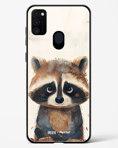 Blushing Raccoon [BREATHE] Glass Case Phone Cover (Samsung)