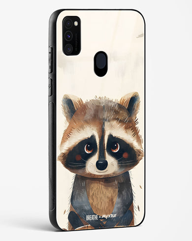 Blushing Raccoon [BREATHE] Glass Case Phone Cover (Samsung)