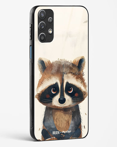 Blushing Raccoon [BREATHE] Glass Case Phone Cover (Samsung)