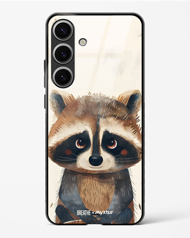 Blushing Raccoon [BREATHE] Glass Case Phone Cover (Samsung)