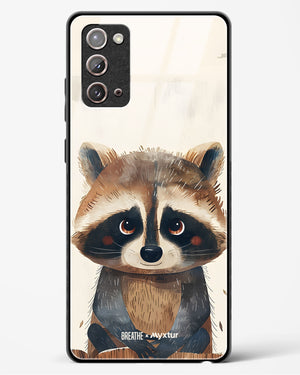 Blushing Raccoon [BREATHE] Glass Case Phone Cover (Samsung)