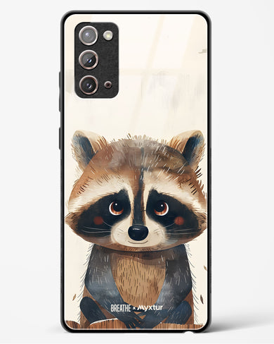 Blushing Raccoon [BREATHE] Glass Case Phone Cover (Samsung)