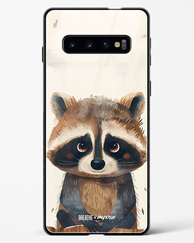 Blushing Raccoon [BREATHE] Glass Case Phone Cover (Samsung)