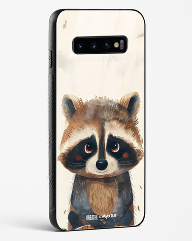 Blushing Raccoon [BREATHE] Glass Case Phone Cover (Samsung)