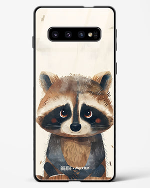 Blushing Raccoon [BREATHE] Glass Case Phone Cover (Samsung)