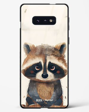 Blushing Raccoon [BREATHE] Glass Case Phone Cover (Samsung)