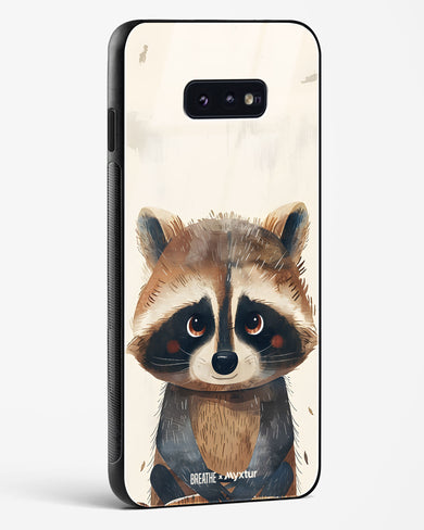 Blushing Raccoon [BREATHE] Glass Case Phone Cover (Samsung)