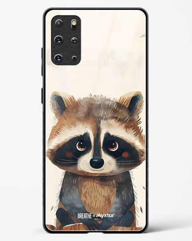 Blushing Raccoon [BREATHE] Glass Case Phone Cover (Samsung)