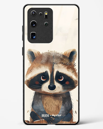 Blushing Raccoon [BREATHE] Glass Case Phone Cover (Samsung)