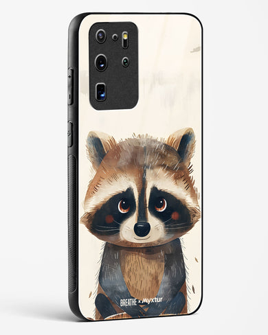 Blushing Raccoon [BREATHE] Glass Case Phone Cover (Samsung)