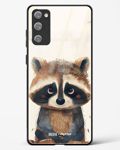 Blushing Raccoon [BREATHE] Glass Case Phone Cover (Samsung)